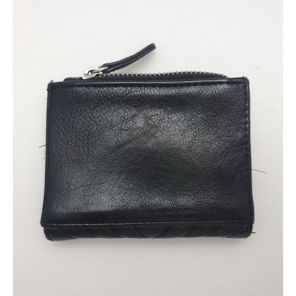 Lot‎ of 2 Black Leather Wallet Coin Purse Enzo Angiolini Jones New York - Picture 6 of 10